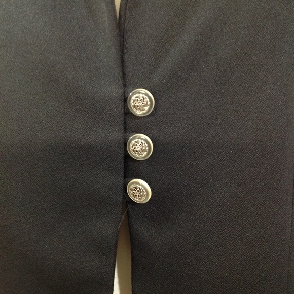 VTG VANY New York Black Mesh Sleeves Cardigan - Picture 6 of 13